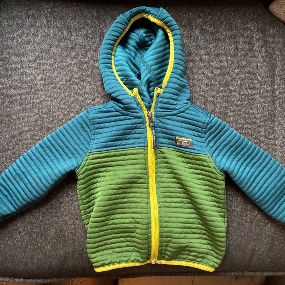 LL Bean - Toddlers' Airlight Full-Zip Hoodie - 2T